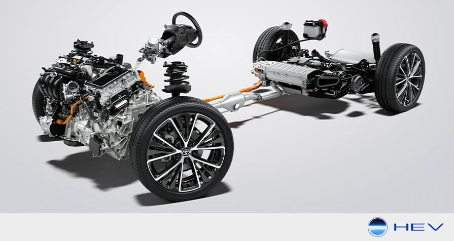 ハリアーのパワーユニット